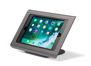 Supports iPad pour bureaux et comptoirs