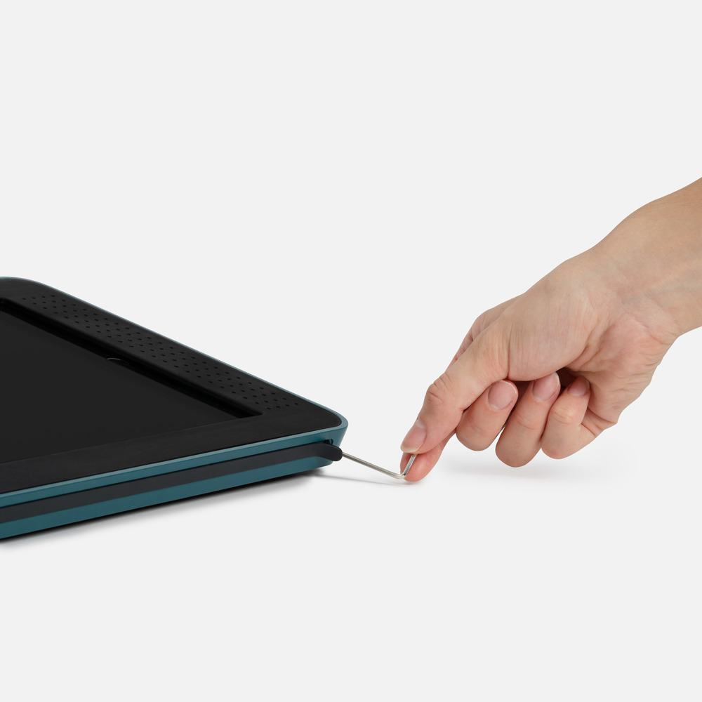 Bouncepad Link black white teal ipad mount