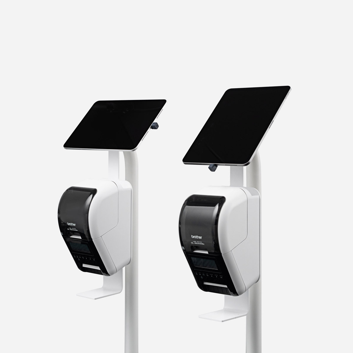 Bouncepad Core Floorstanding + Brother Printer Mount