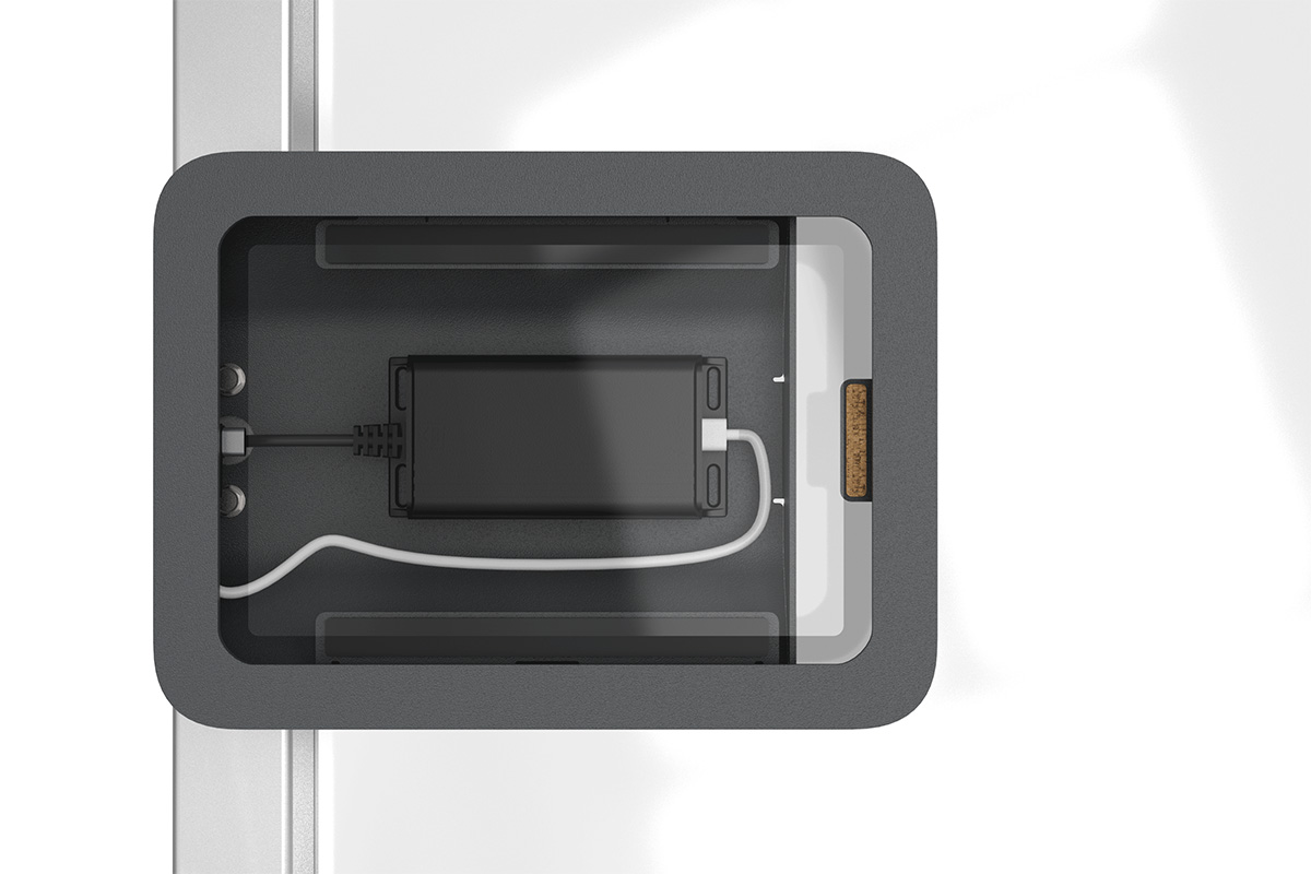 Heckler Room Scheduler Mount: Front Mount pour iPad mini 6