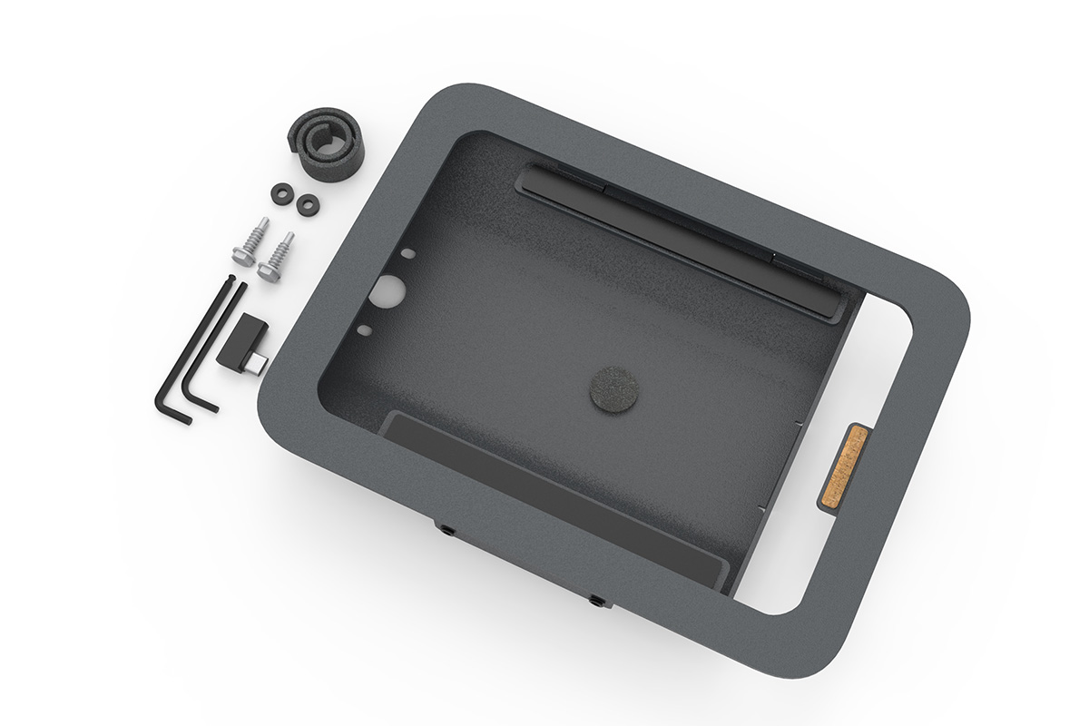 Heckler Room Scheduler Mount: Front Mount pour iPad mini 6
