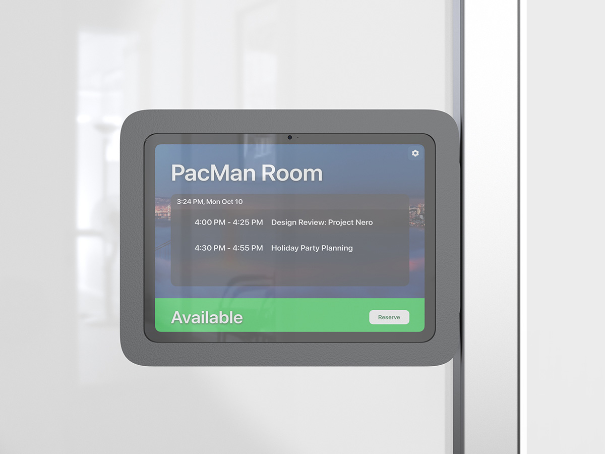 Heckler Room Scheduler Mount: Side Mount pour iPad 10