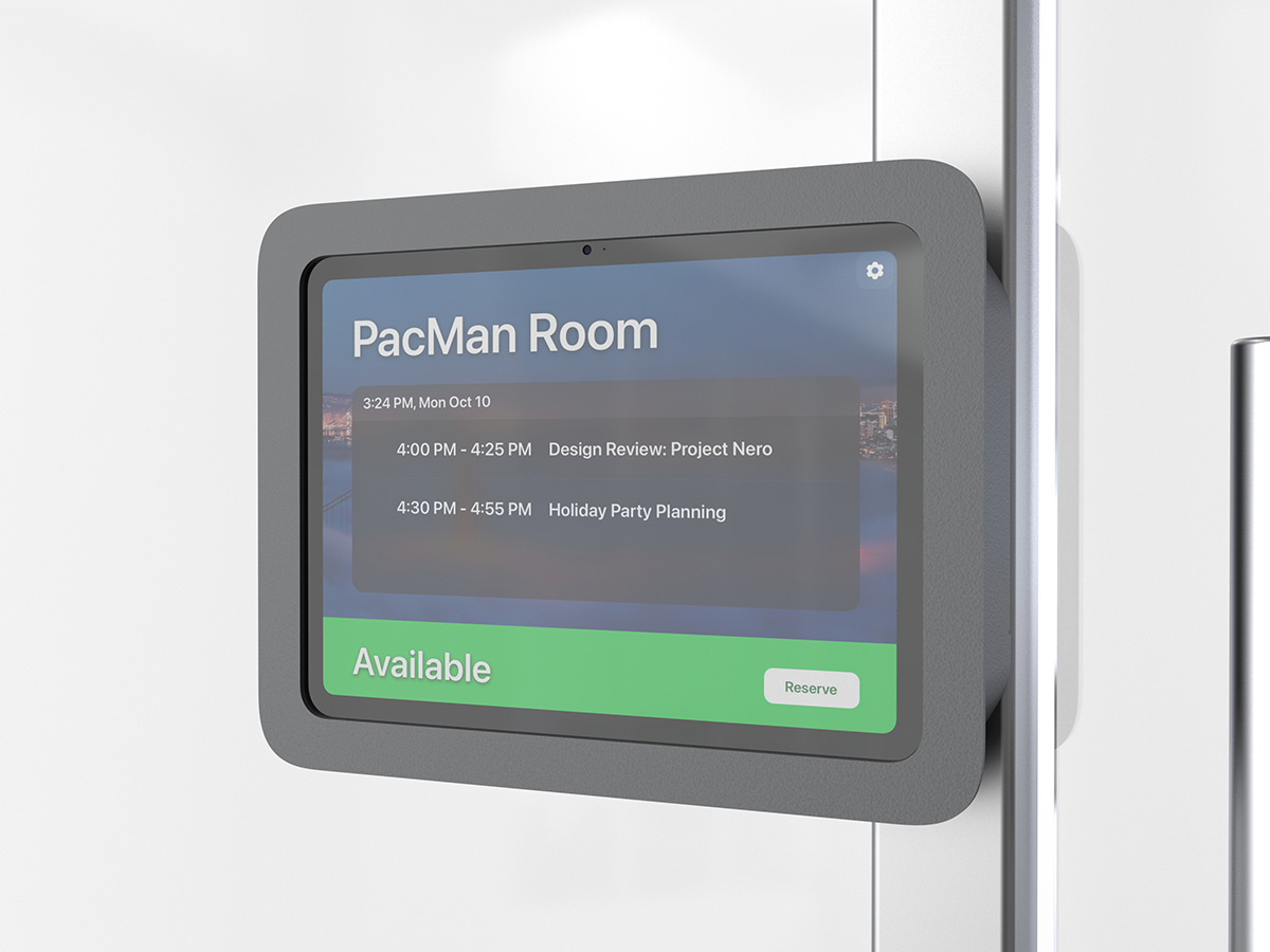 Heckler Room Scheduler Mount: Front Mount pour iPad 10