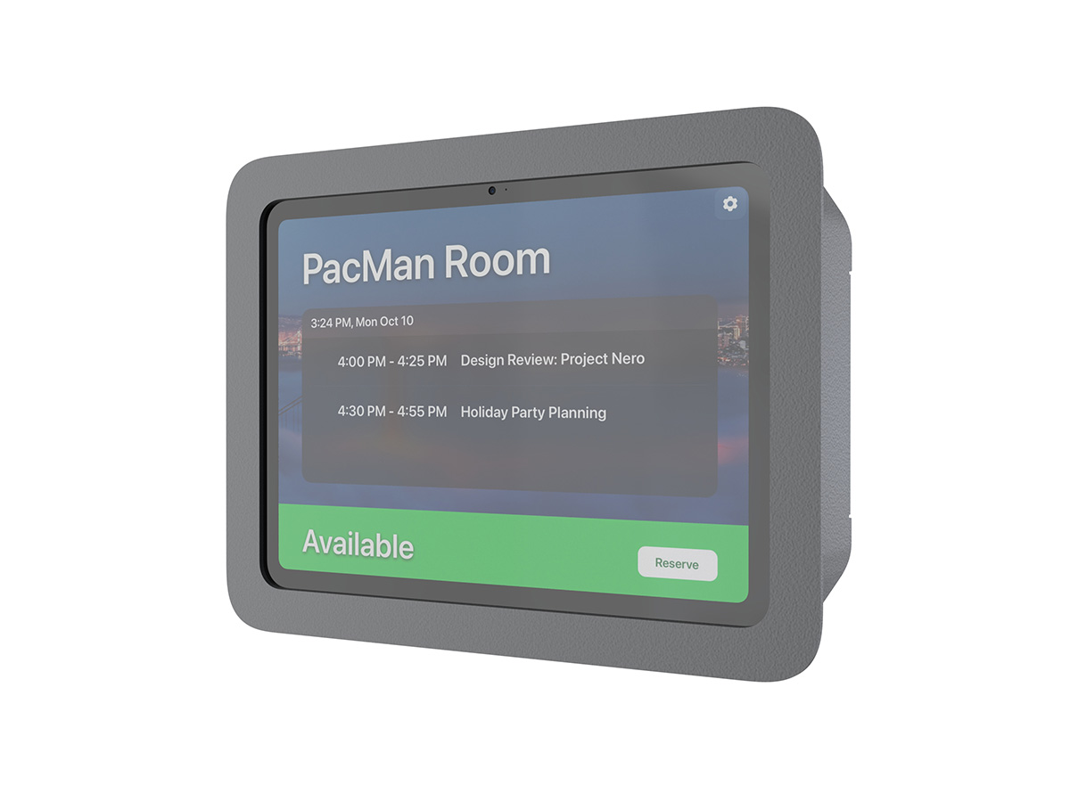 Heckler Room Scheduler Mount: Front Mount pour iPad 10