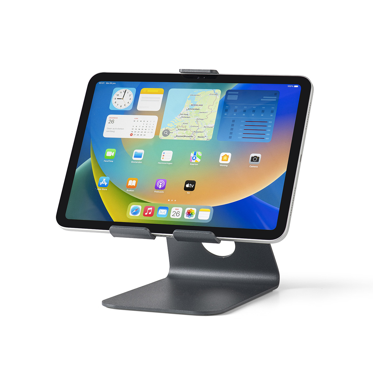 Tabdoq universele tablet desktop standaard - zwart