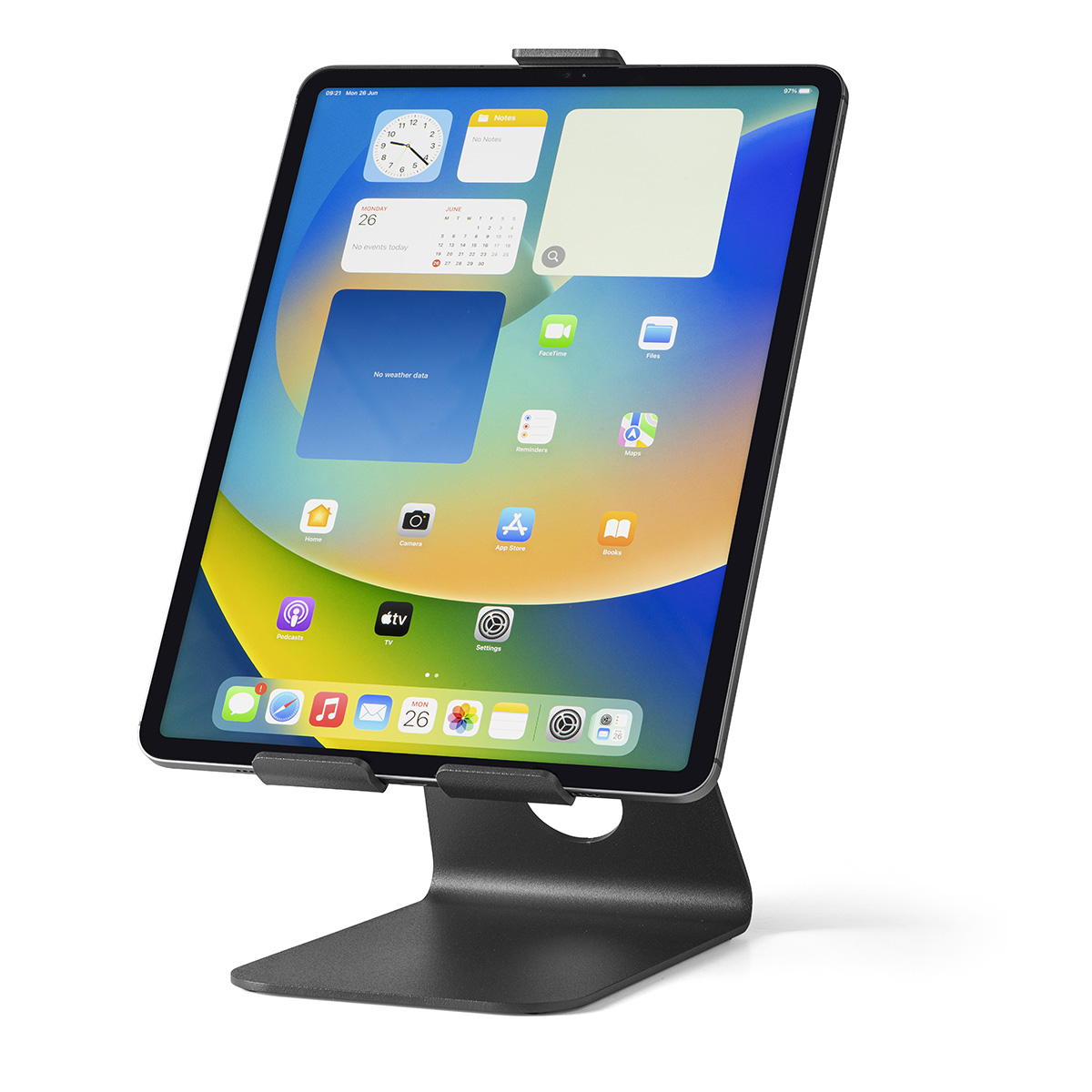 Tabdoq universele tablet desktop standaard - zwart