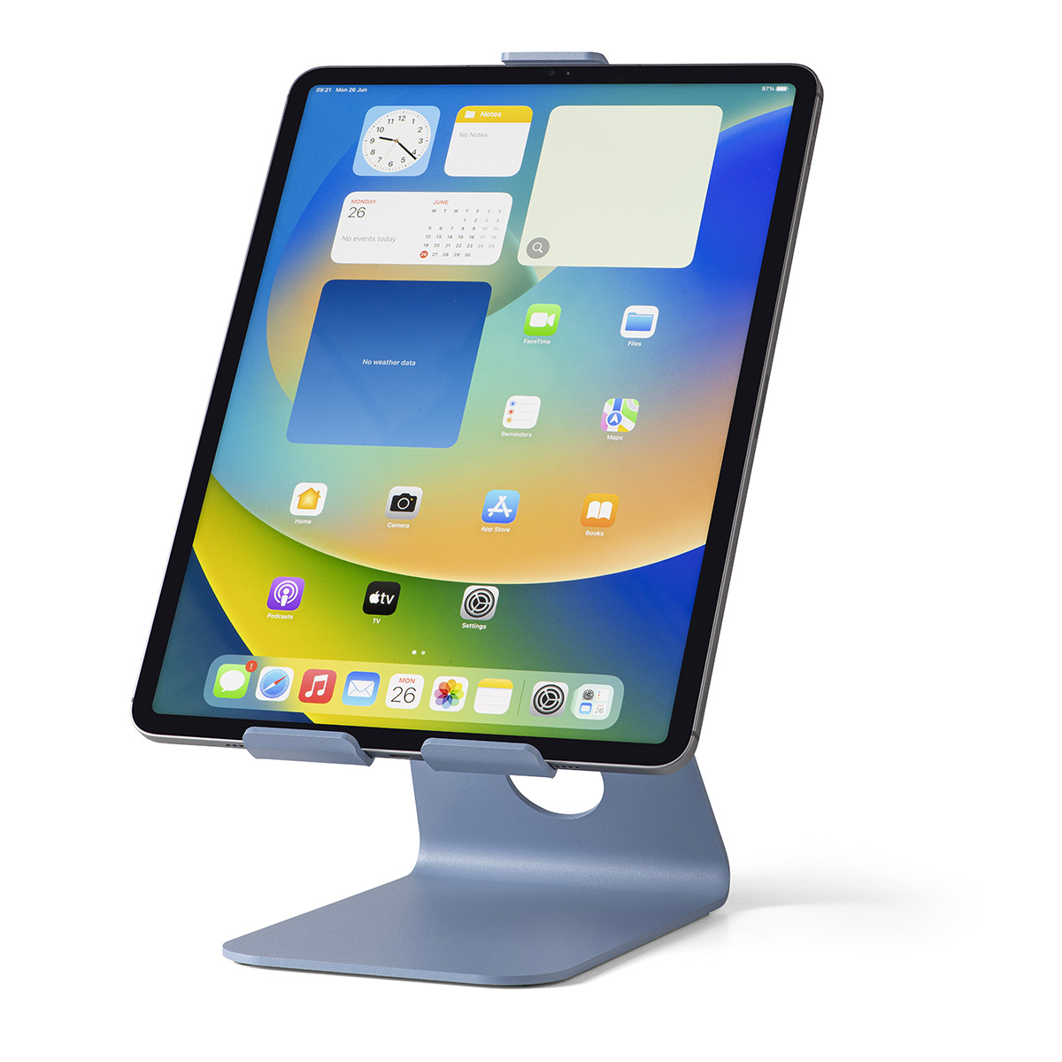 Tabdoq universele tablet desktop standaard - blauw