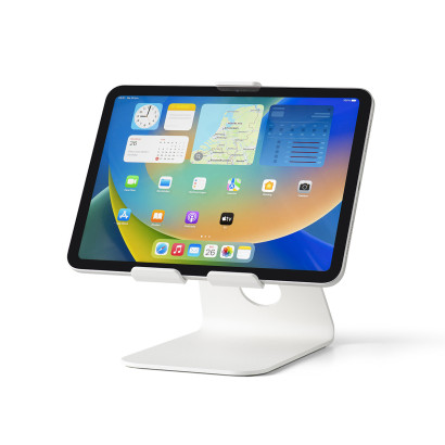 Tabdoq universele tablet desktop standaard wit