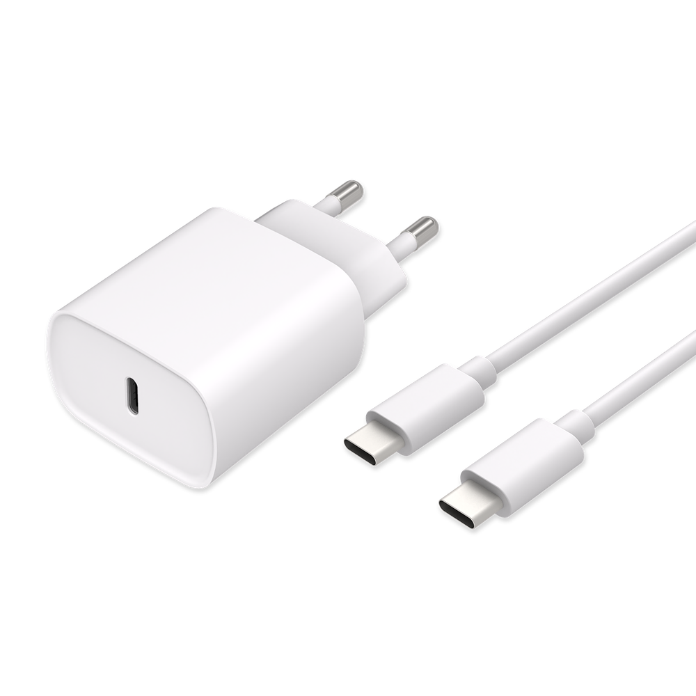 Chargeur USB-C pour tablettes Apple et Samsung - 20W