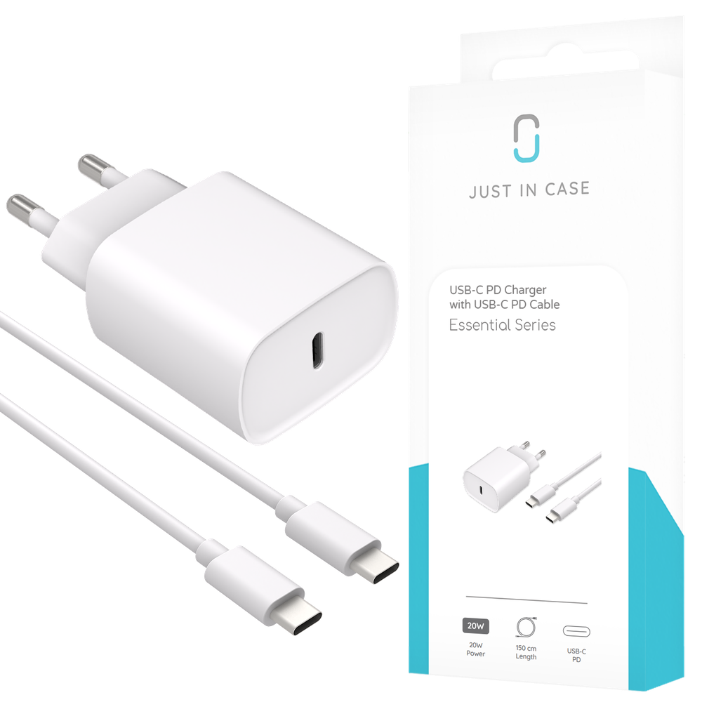 Chargeur USB-C pour tablettes Apple et Samsung - 20W