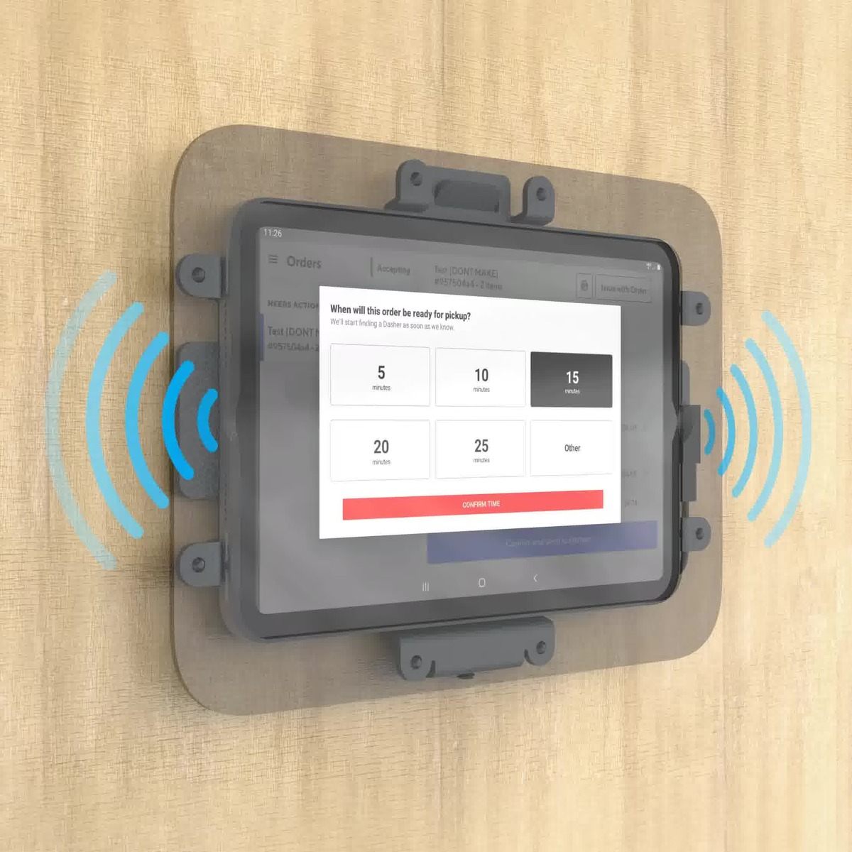 Heckler Wall Mount MX wandhouder iPad mini 6th gen 2021 black gray